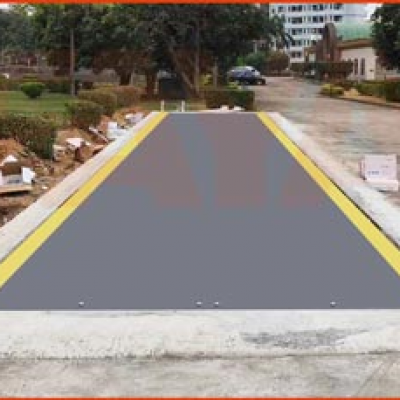 平湖水質(zhì)凈化廠地磅施工案例--2019年6月5日