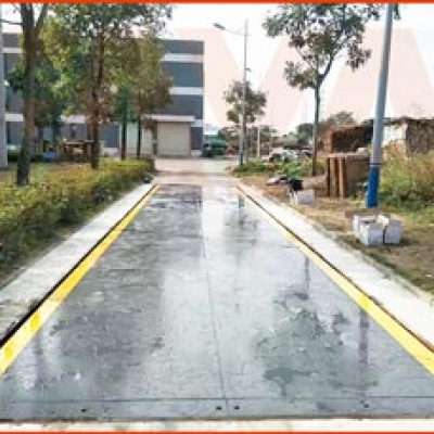 龍華水質(zhì)凈化廠地磅項(xiàng)目施工案例--2019年5月10日